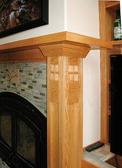 Round River Woodworking Mantels